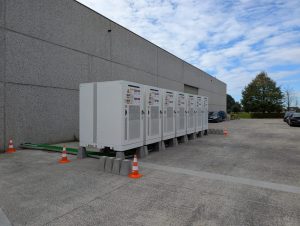 Industriële batterijopslag 1505 kWh met Huawei Luna in Deerlijk